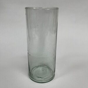 Clear Blown Glass Canister Jar 6" high x 2 3/8" across‎